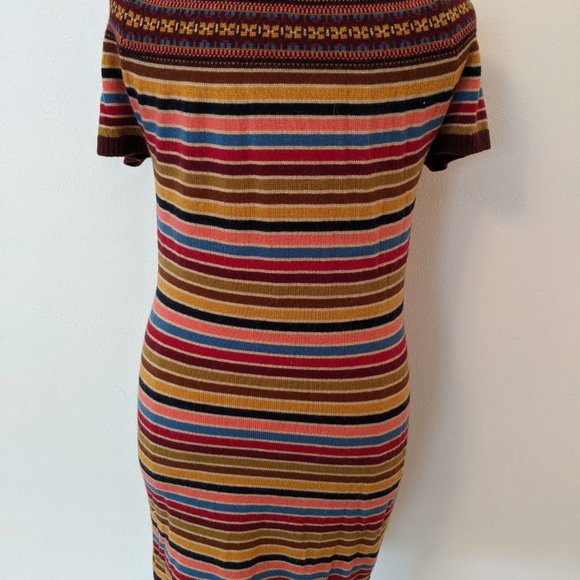 Fall! Short Sleeve Sweater Dress - Picture 4 of 7